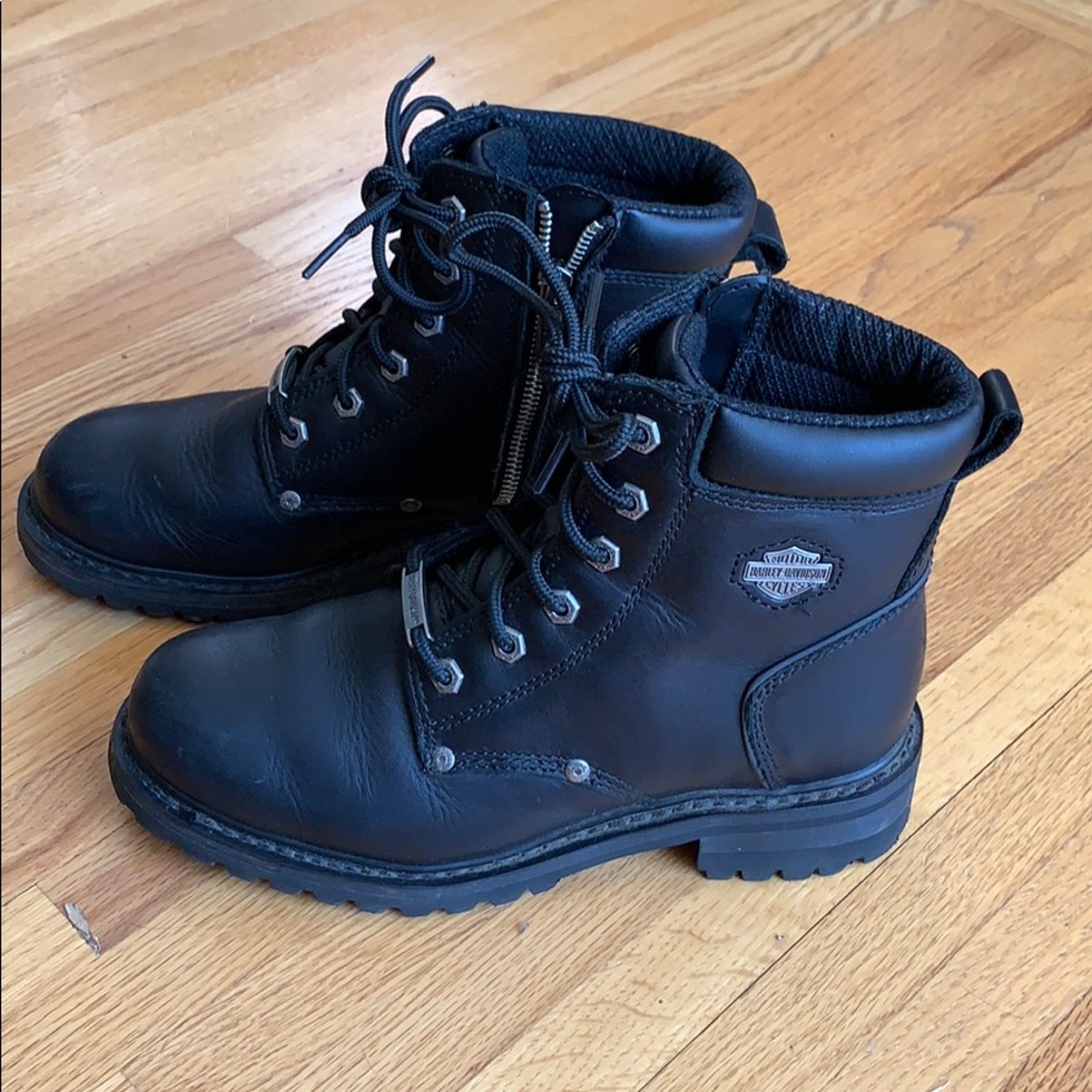 Harley Davidson boots. In great condition!